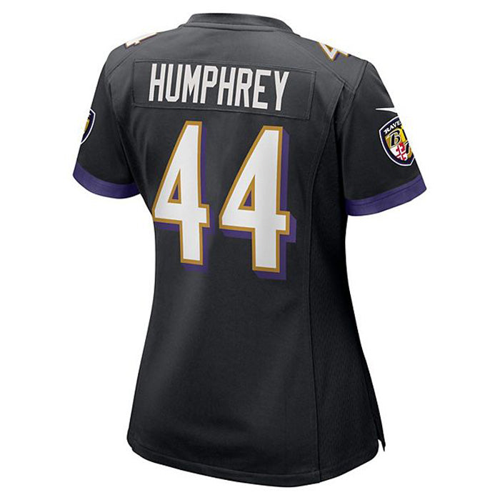 Women's Baltimore Ravens Marlon Humphrey Game Jersey - Black